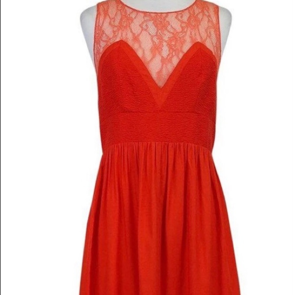 Sandro Lace Top Mini Dress; US women’s size 8